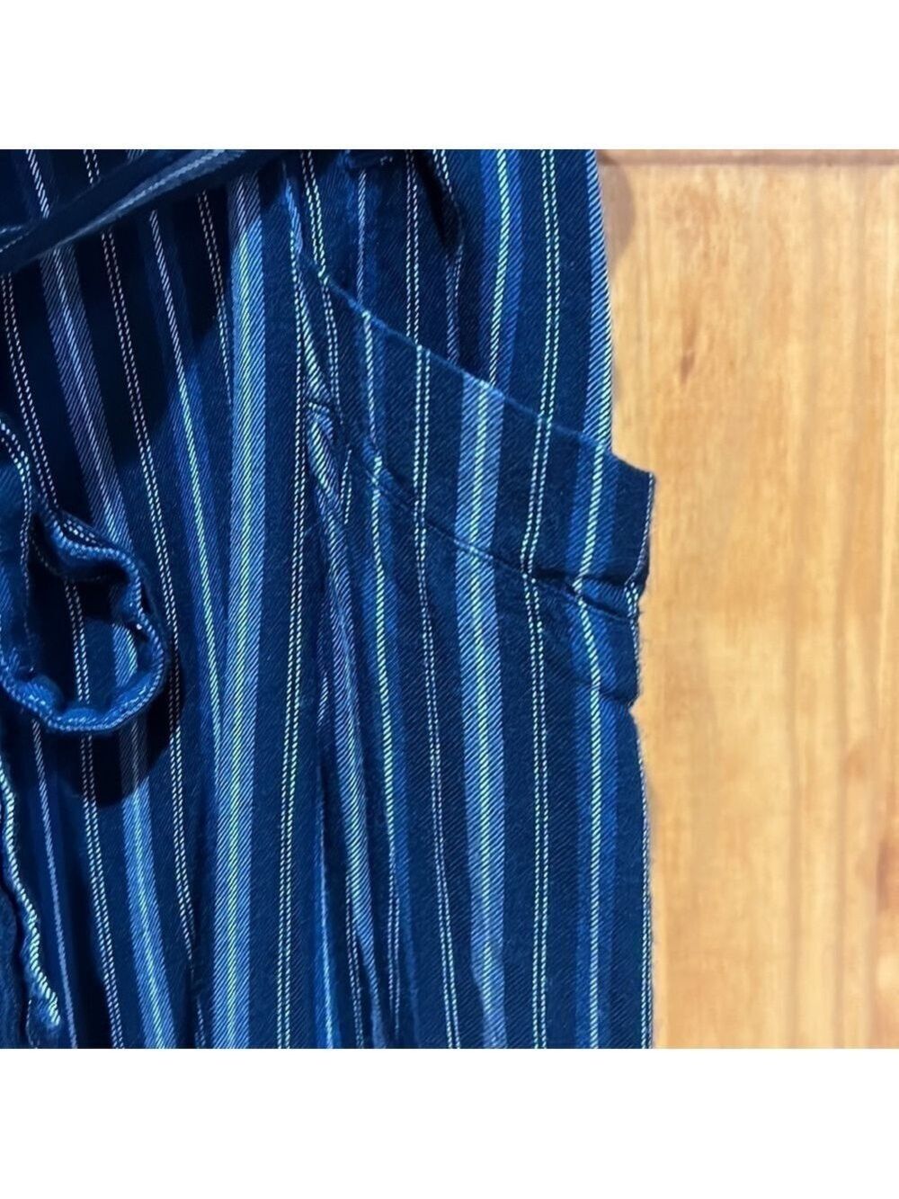 Hollister Striped Jumpsuit Blue Size Medium - Picture 6 of 12